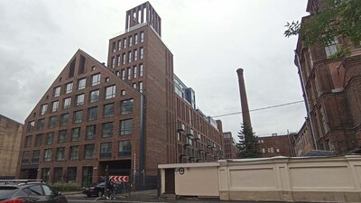 Грандиозный пожар на Петроградской стороне