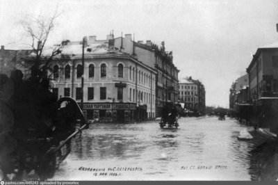 Ленинградский зоосад затоплен в результате наводнения