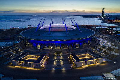 Официально введен в эксплуатацию стадион «Газпром Арена»