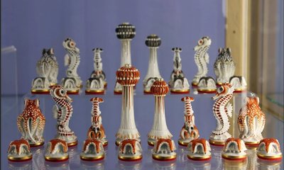 Открыт музей "Шахматы и фарфор"