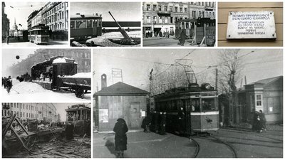 В блокадном Ленинграде возобновлено трамвайное движение