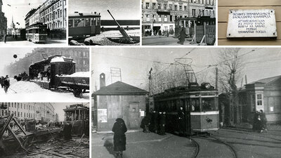 В блокадном Ленинграде возобновлено трамвайное движение