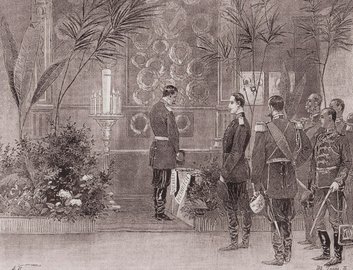 Кайзер Вильгельм II посетил Петропавловский собор